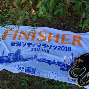 新潟シティマラソン2018。腹痛と暑さでキレイに撃沈。