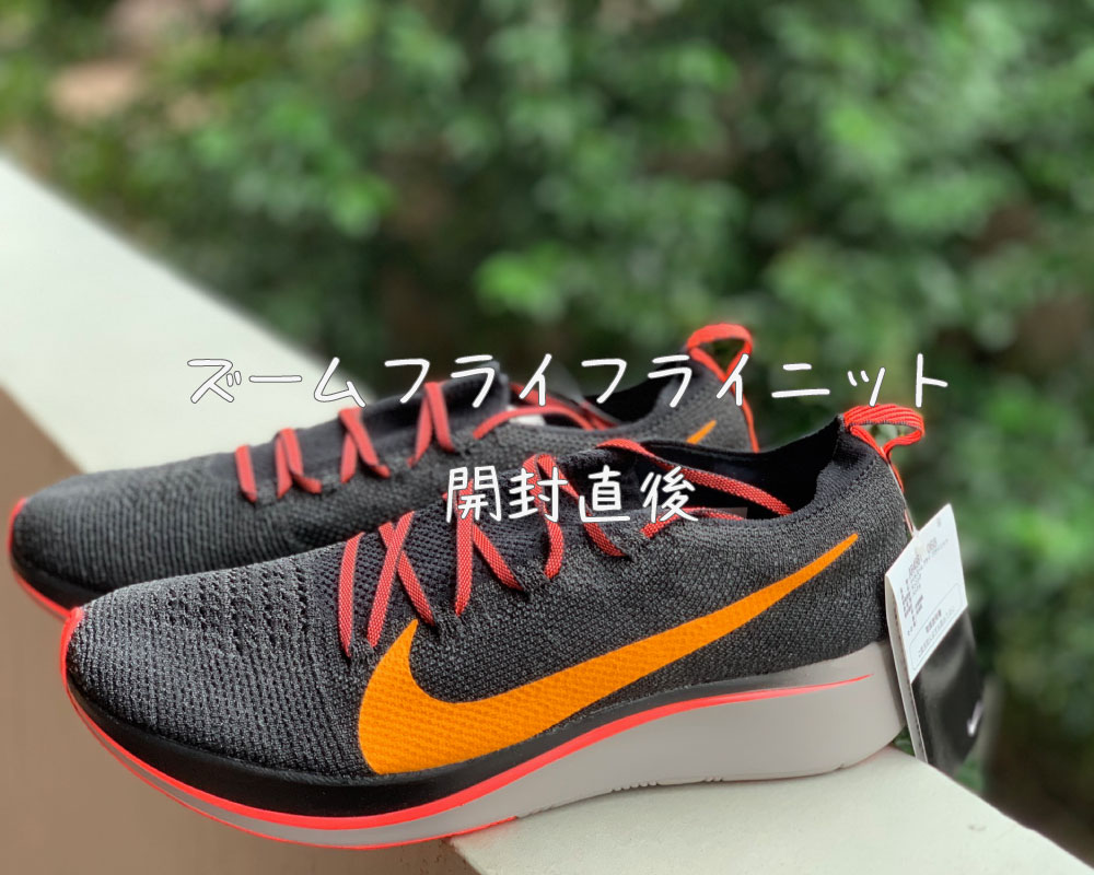 Nikeズームフライフライニットはどう 何が変わったか違いをレビュー