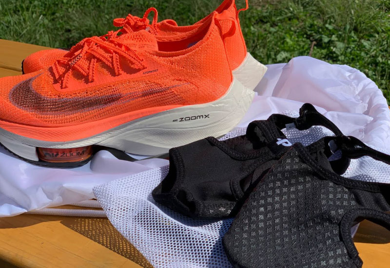 NIKEアルファフライとPigaONEピガワン